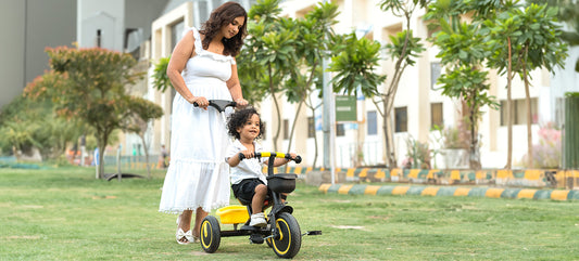 The benefits of riding a tricycle for babies and toddlers