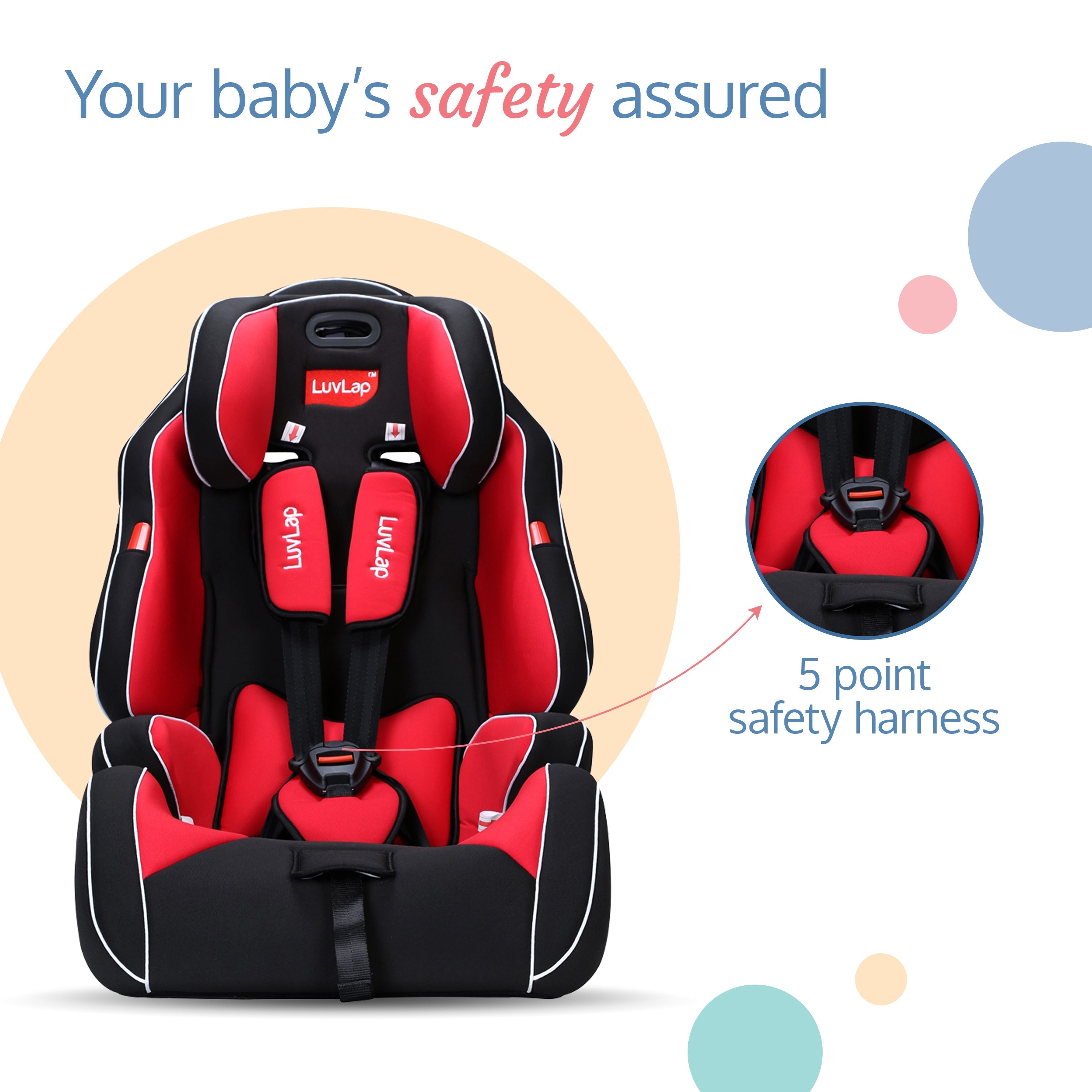 Buy Premier Baby Car Seat Blue Online at Best Price Luvlap Store