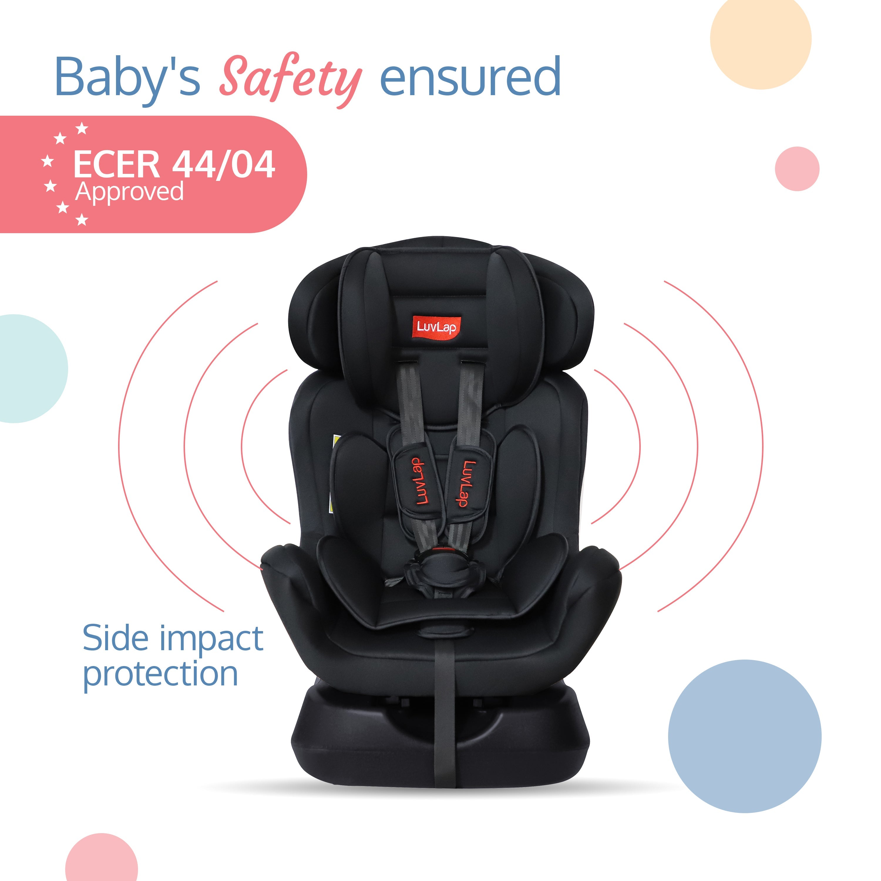 Luvlap Galaxy Convertible Car Seat for Baby Kids Luvlap Store