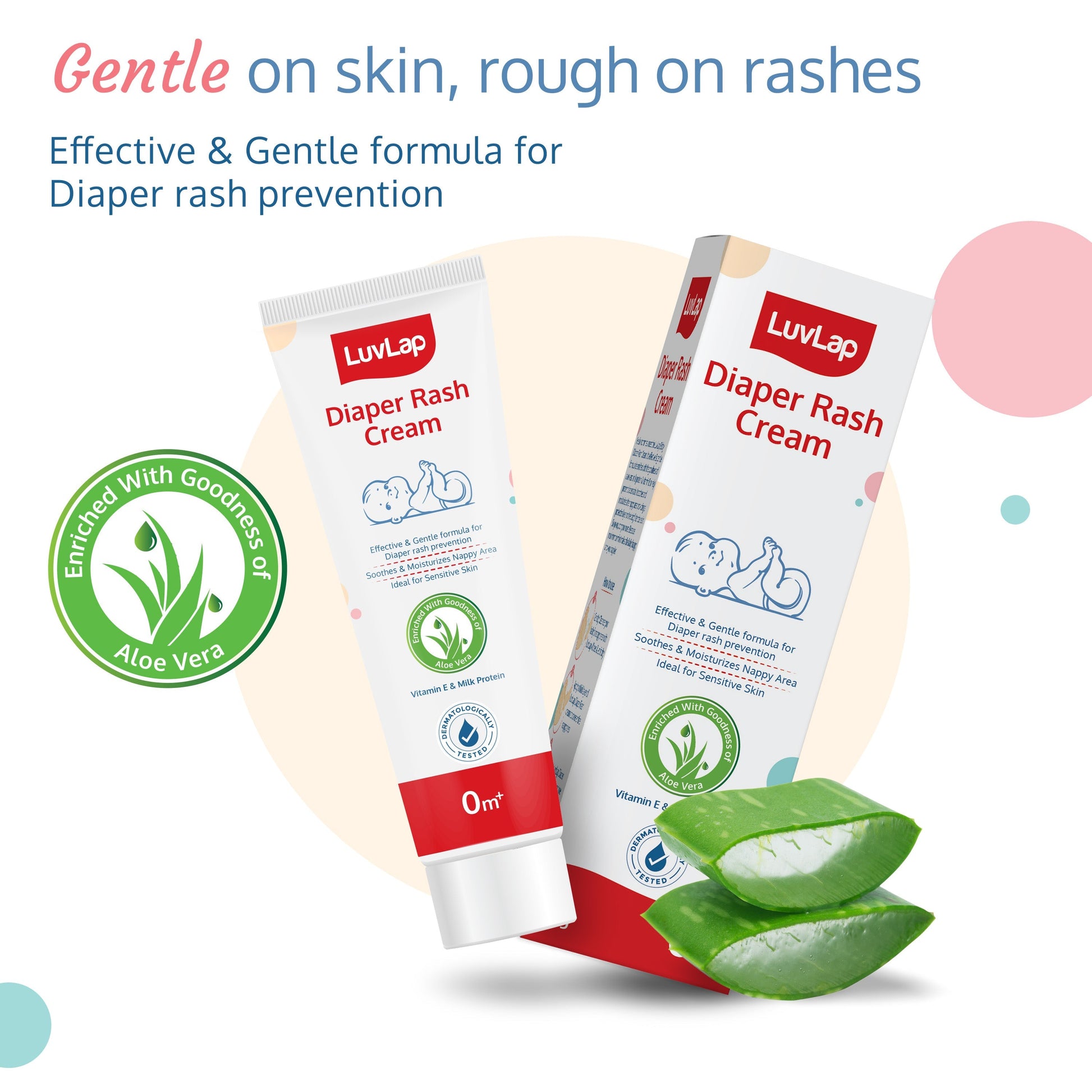 Baby Diaper Rash Cream, 75G – Luvlap Store