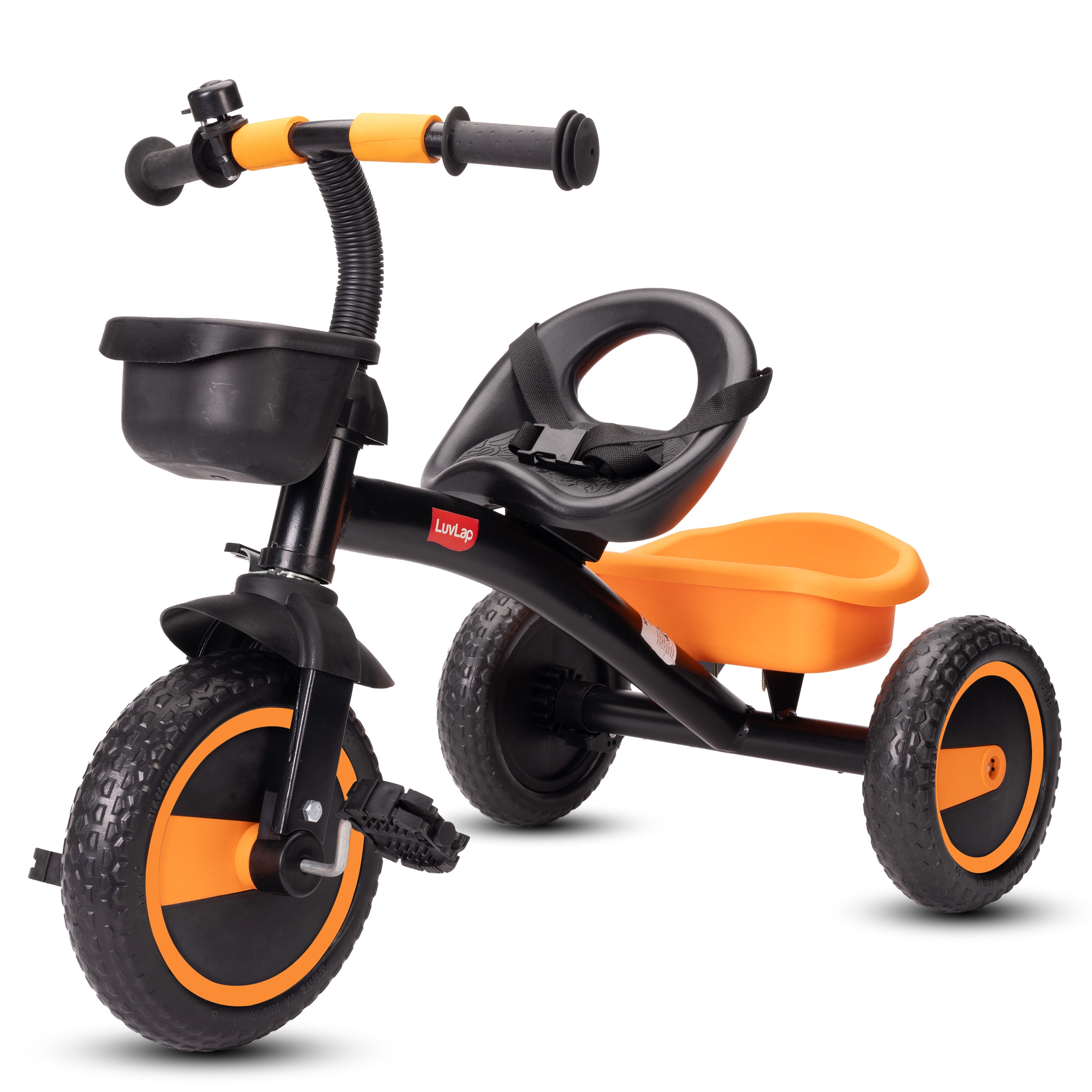 Joy Baby Cycle Tricycle for Kids Orange Luvlap Store