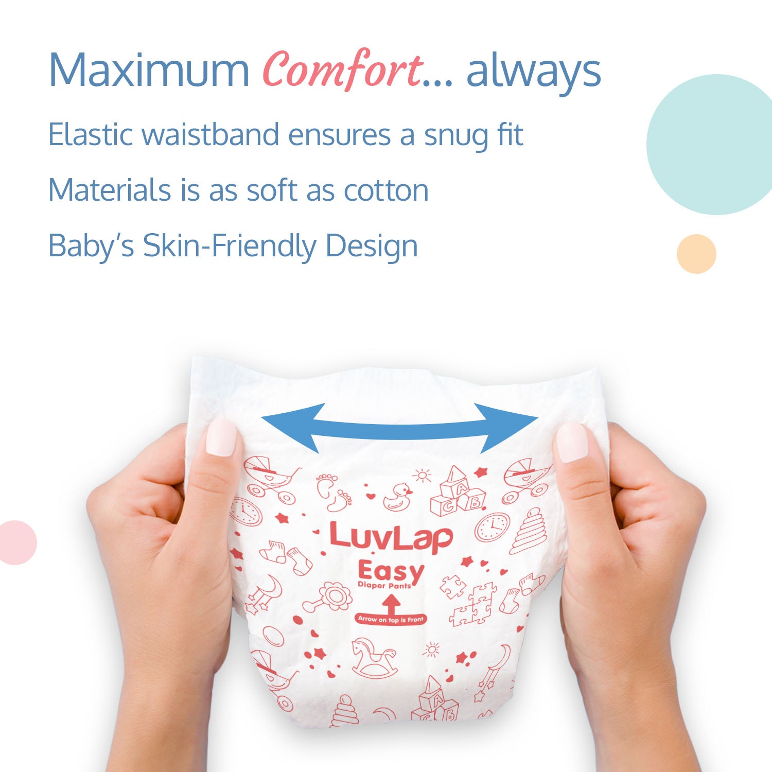 Buy absorbia Baby Diaper Pants with Soft Elastic and Super Absorbency Extra  Extra Large | Double XL (36 Pcs - XXL) Online at Low Prices in India -  Amazon.in