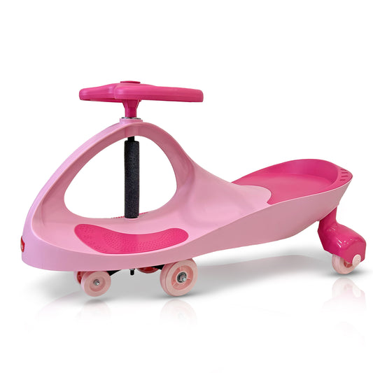 Sunshine Swing Car, Magic Car, Kids Push Car, Swing Car for Kids, Comfortable Seats & Durable, Baby Car, Magic Toy Car, Kids Swing Car, Ride On Car, Kids Car, 3+ Years, Pink