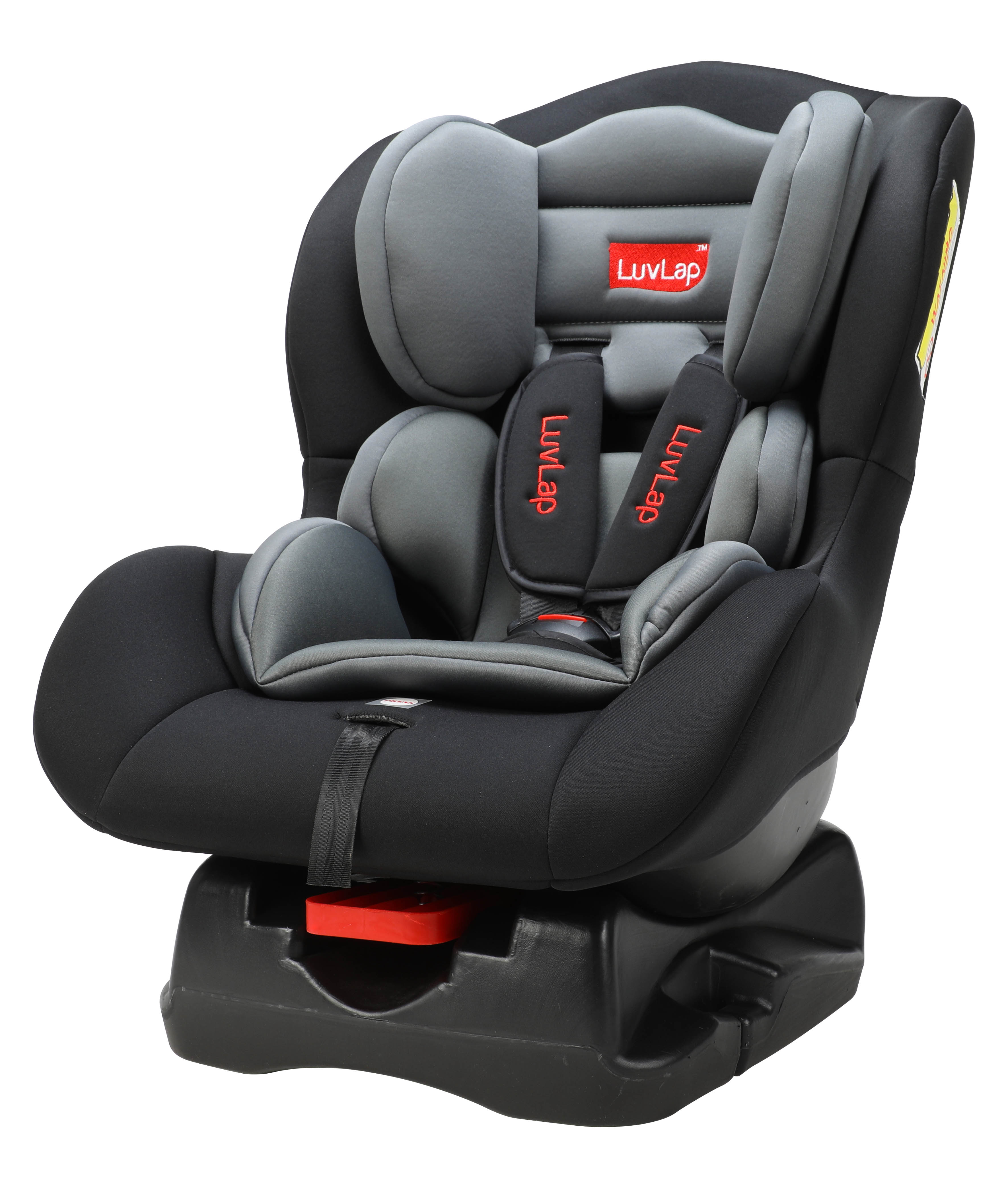 LuvLap Joy Convertible Car Seat for Baby kids from 0 Months to 4 Years Black Grey Luvlap Store