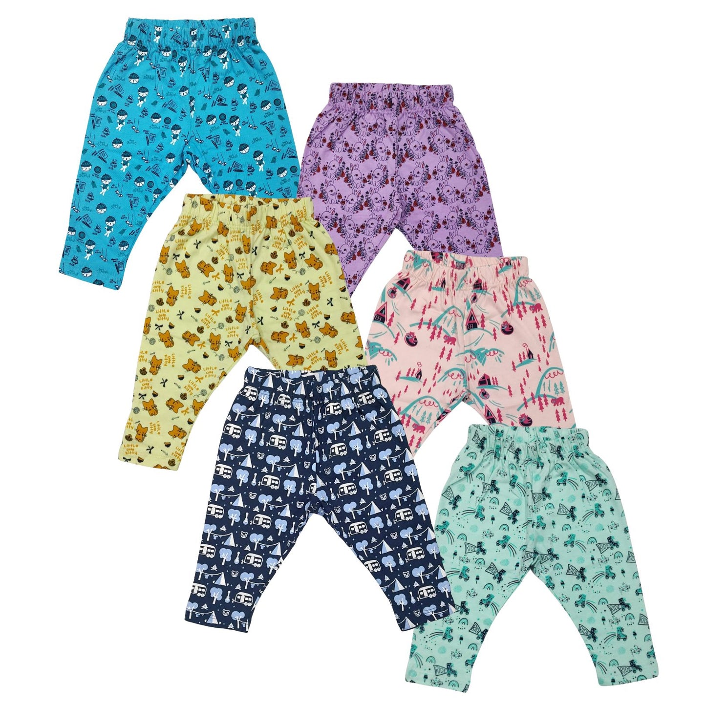 Baby Pyjama Set Of 6, M Size