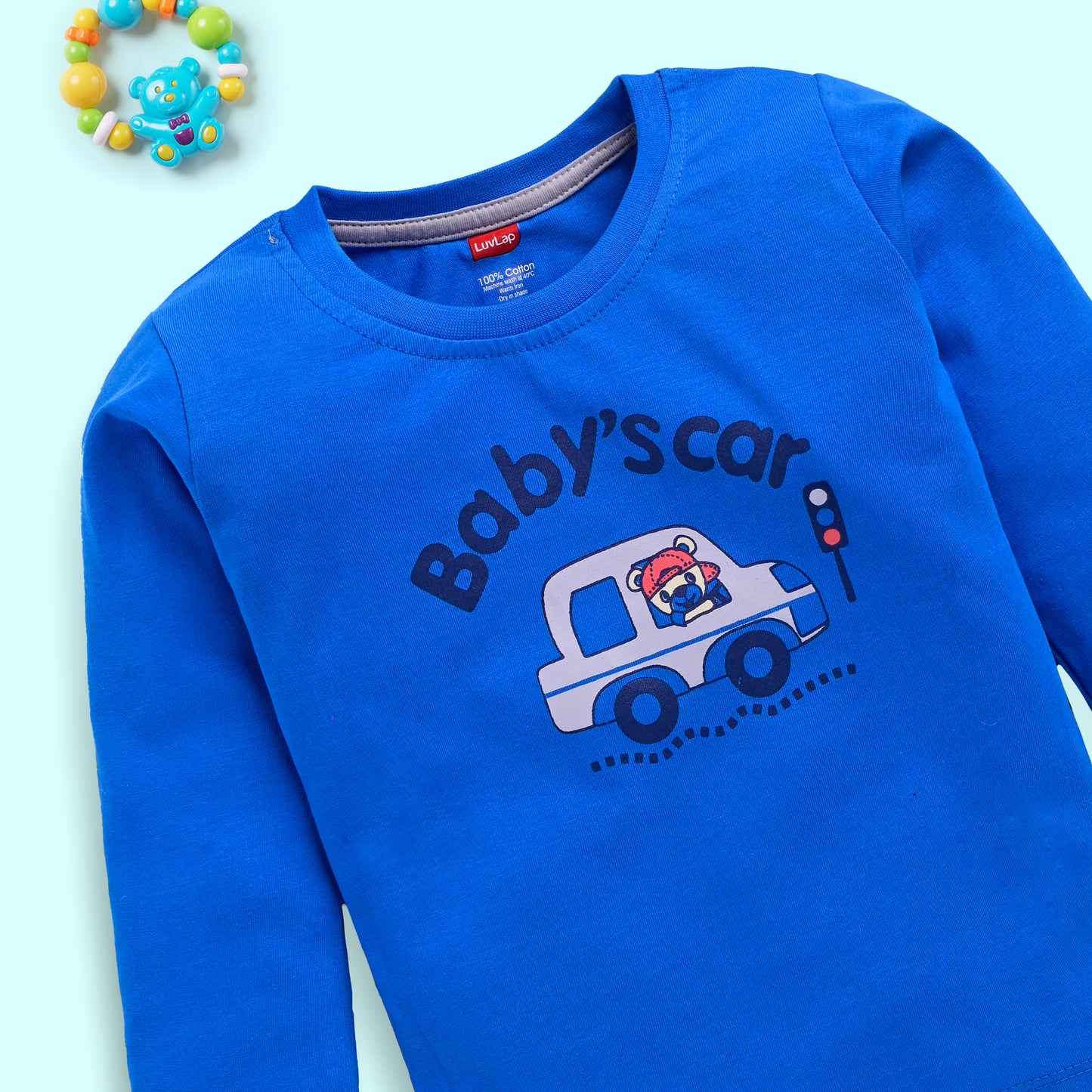 LuvLap Baby-Boys Baby and Toddler T-Shirt Set