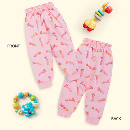 LuvLap Baby Boys & Baby Girls Pack of 3 Pyjama 100% Cotton