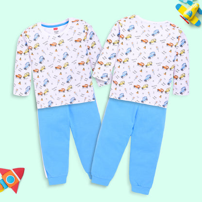 LuvLap Baby Boys Baby and Toddler T-Shirt Set