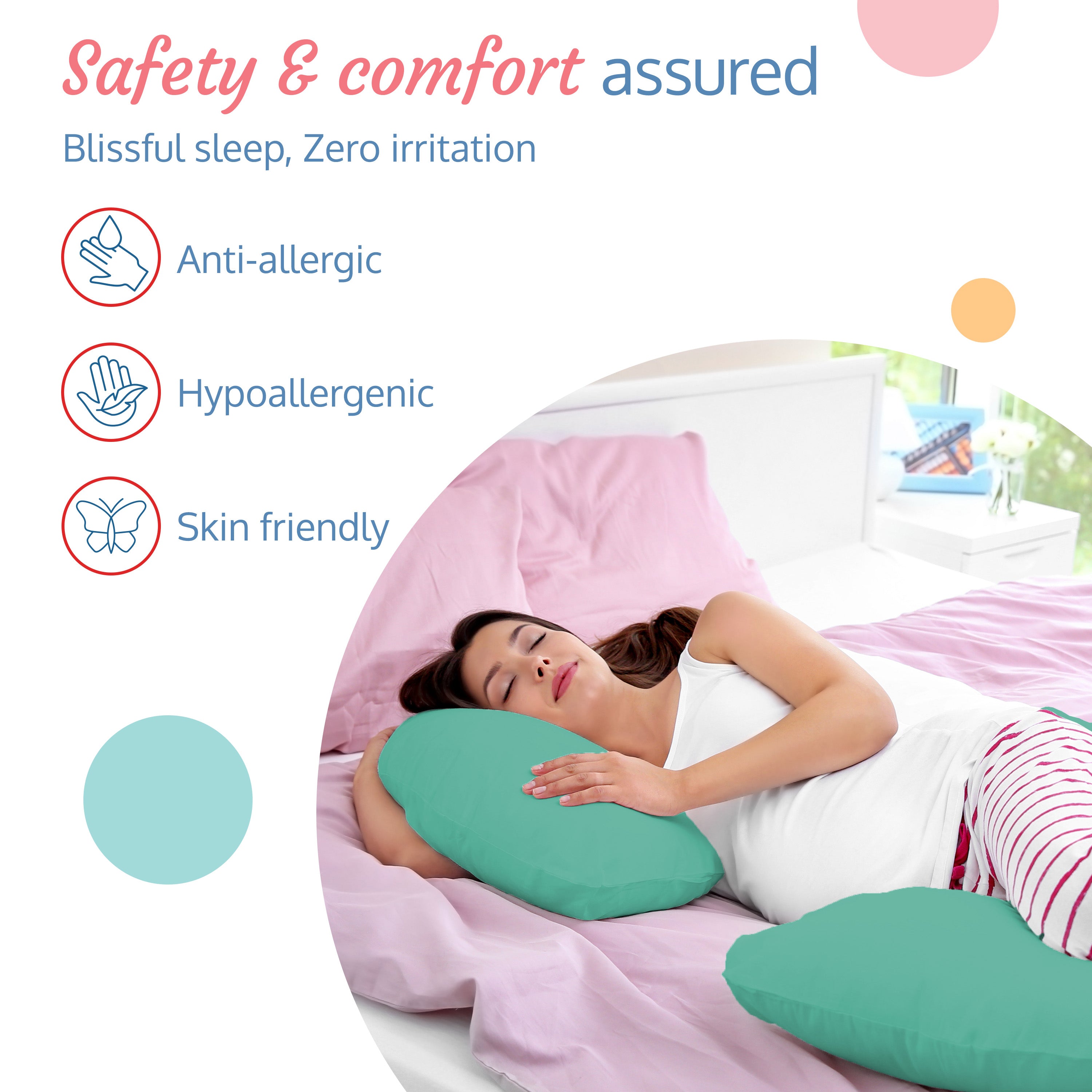 C shaped clearance pregnancy pillow cover