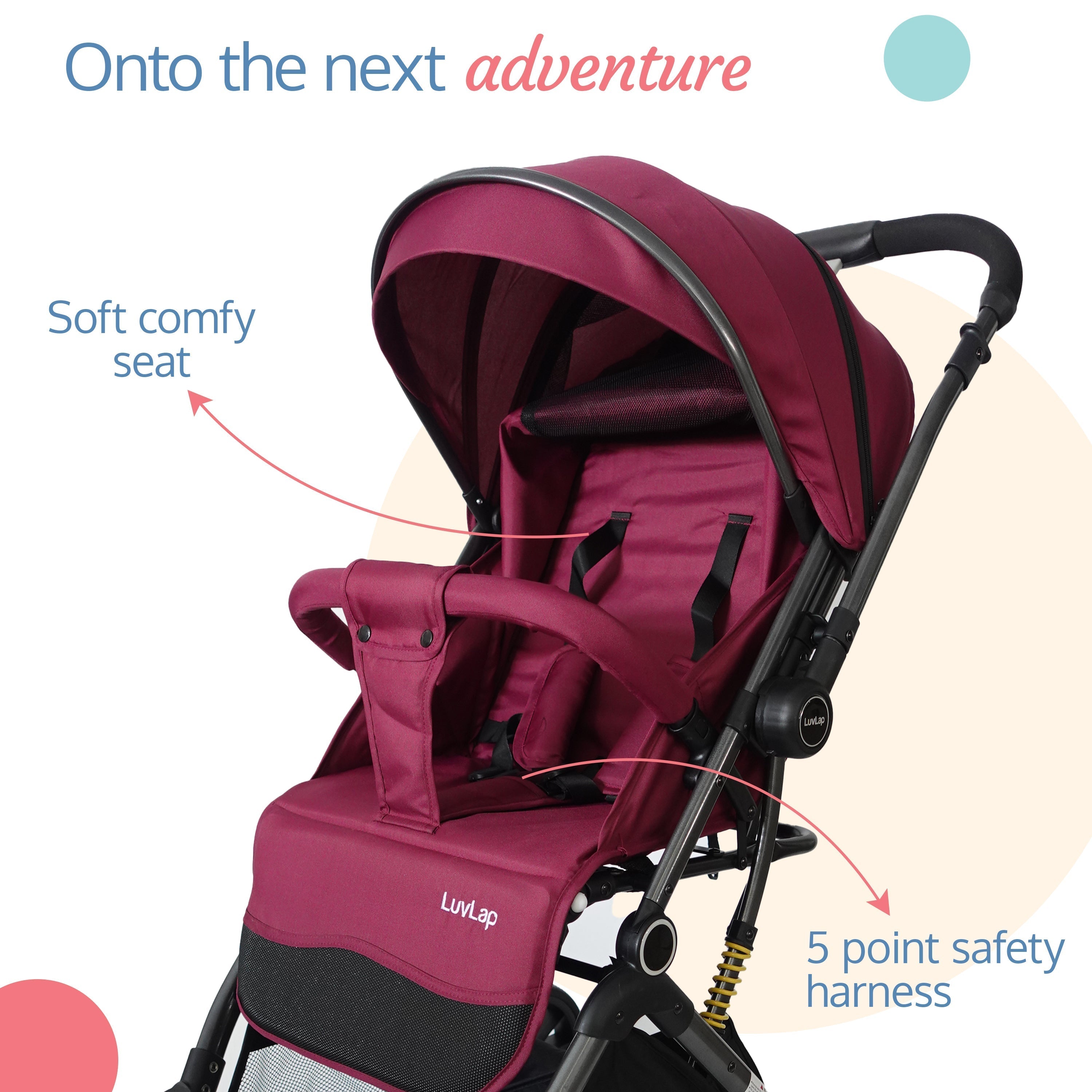 Alpha best sale living stroller