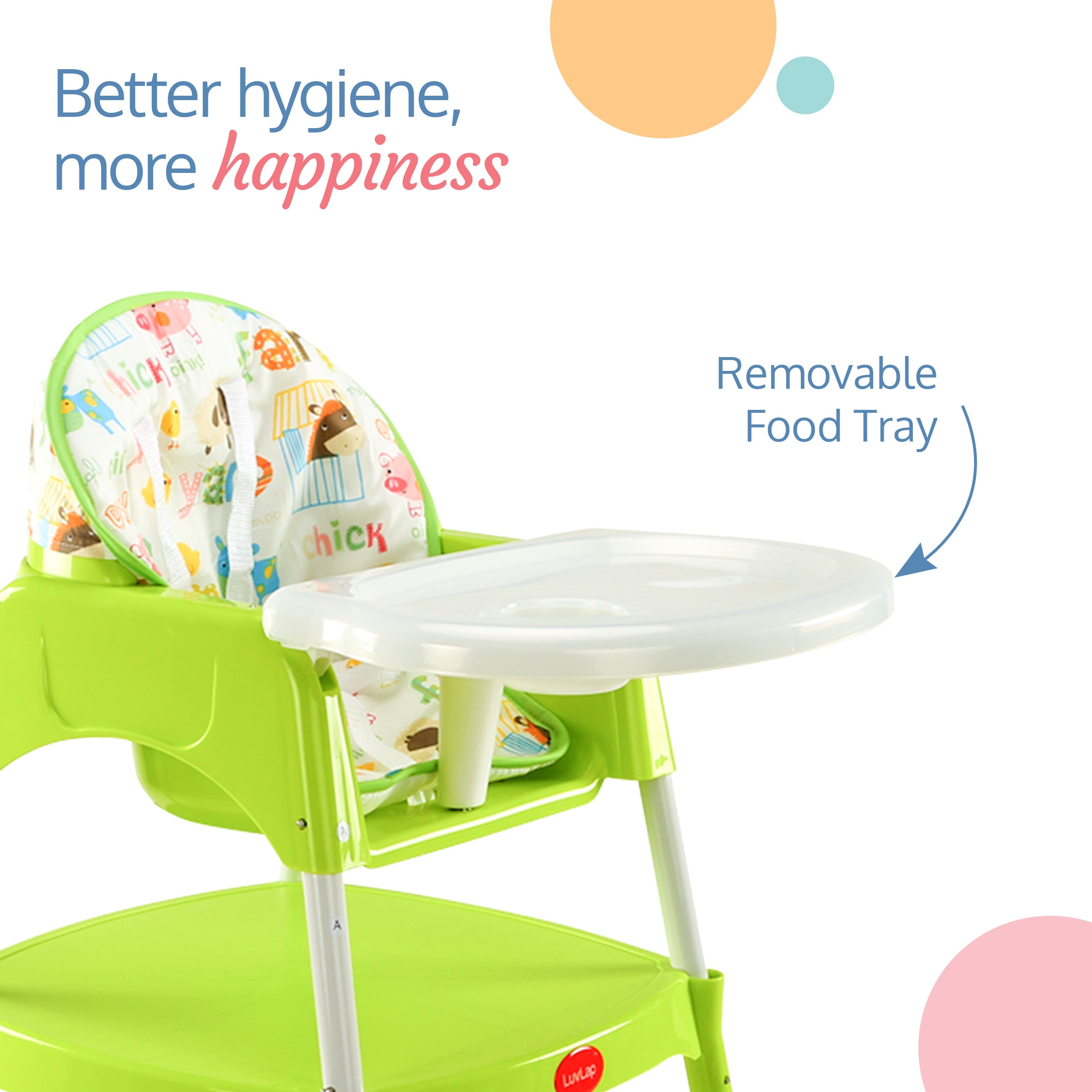 Luvlap 3 in outlet 1 convertible high chair