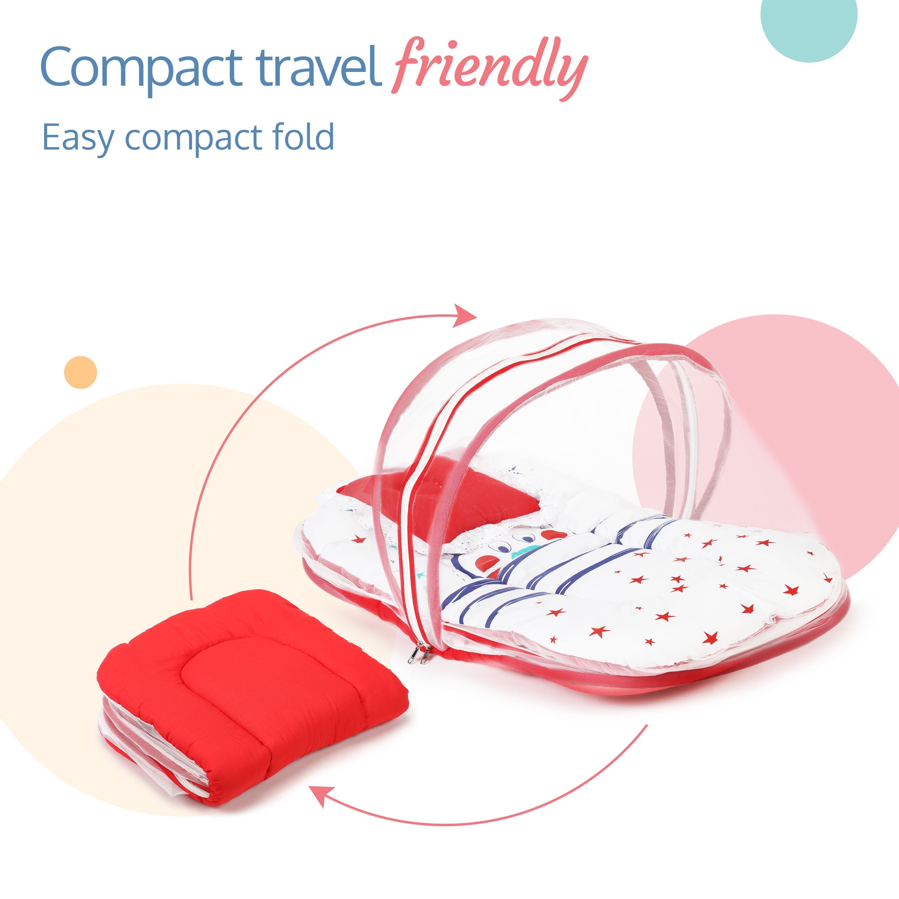 Baby carry bed outlet with mosquito net