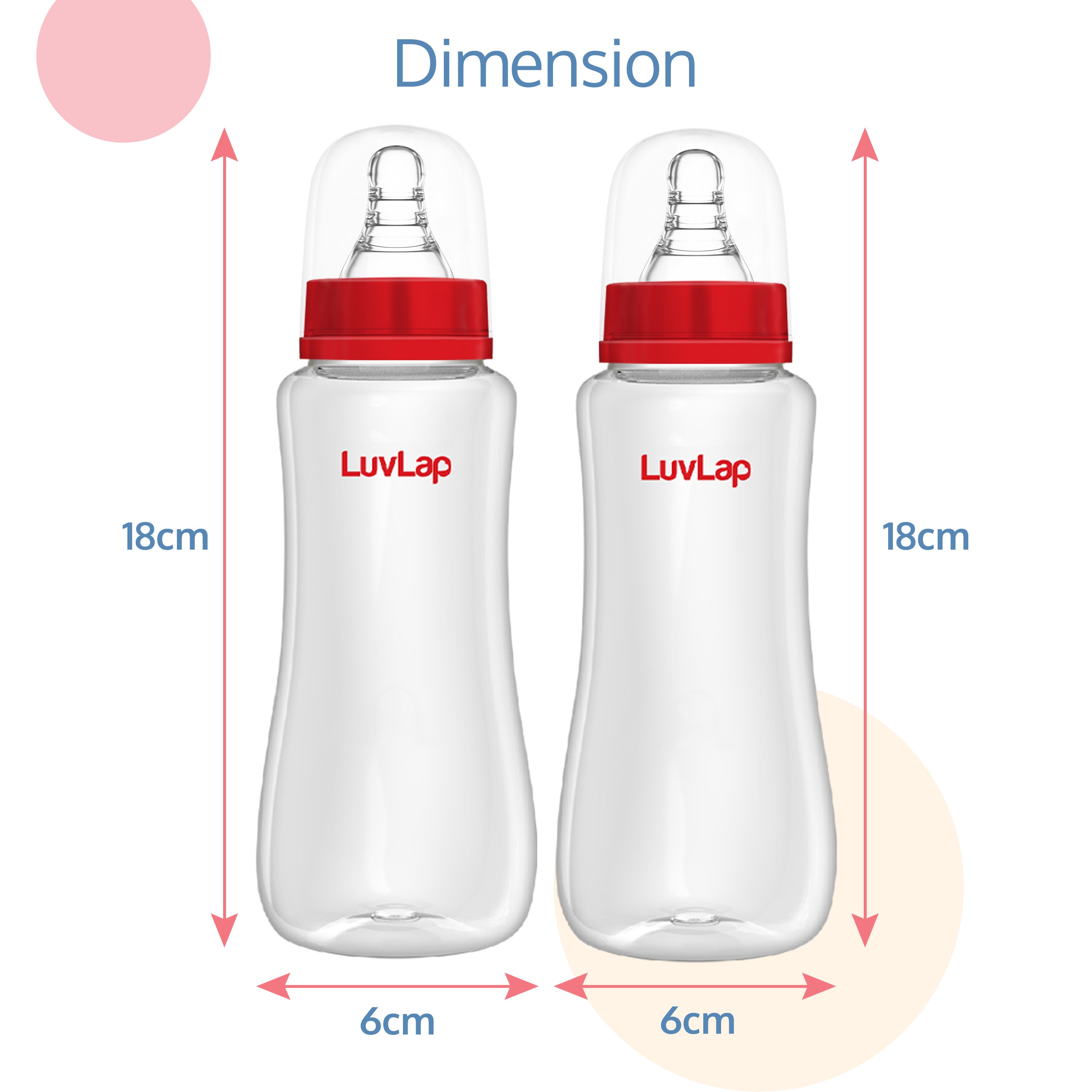 Newborn feeding bottle sales size