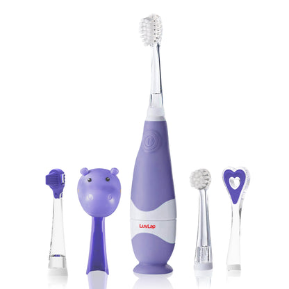 Joy Baby Sonic Infant & Toddler Electric Toothbrush, Purple