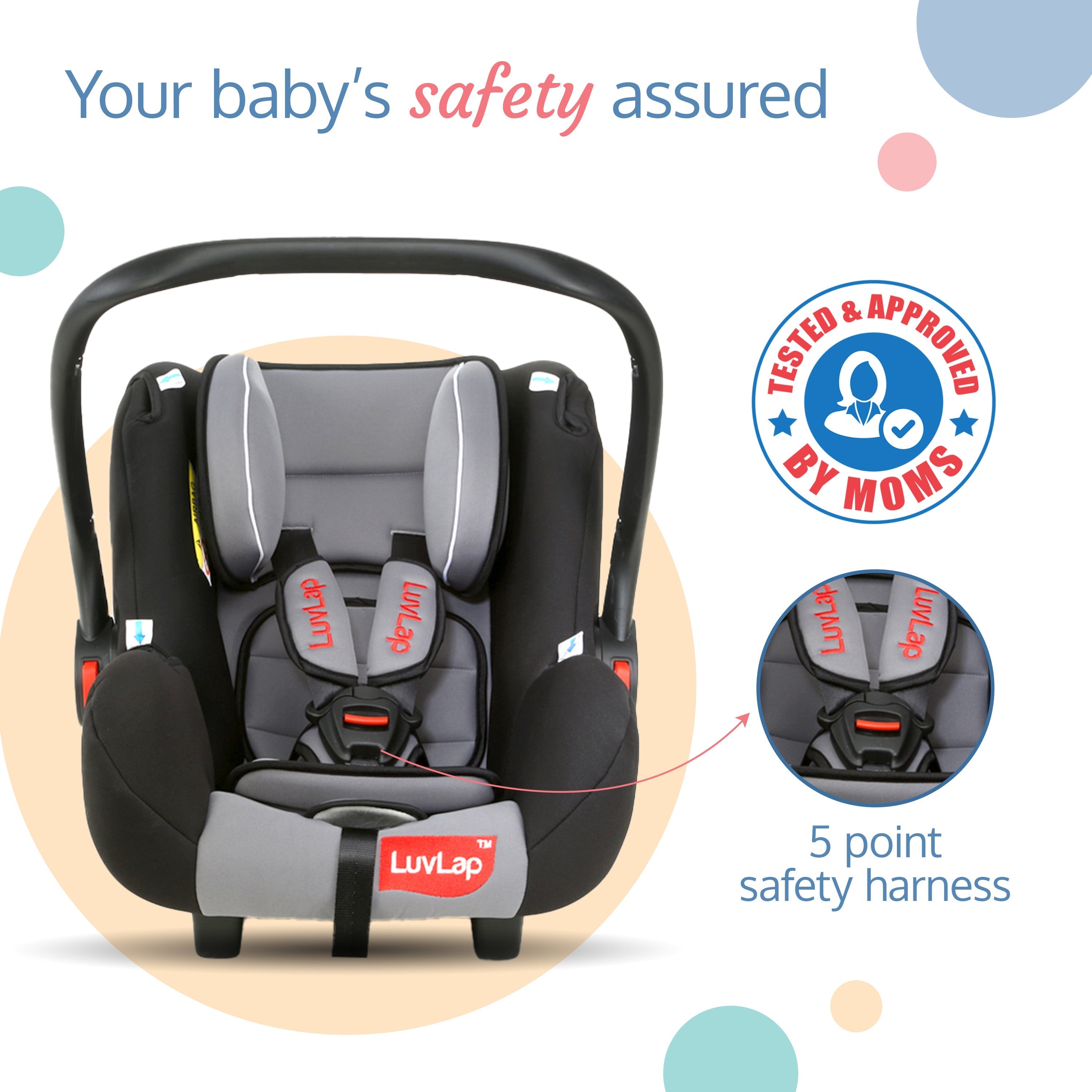 Luvlap car seat installation best sale