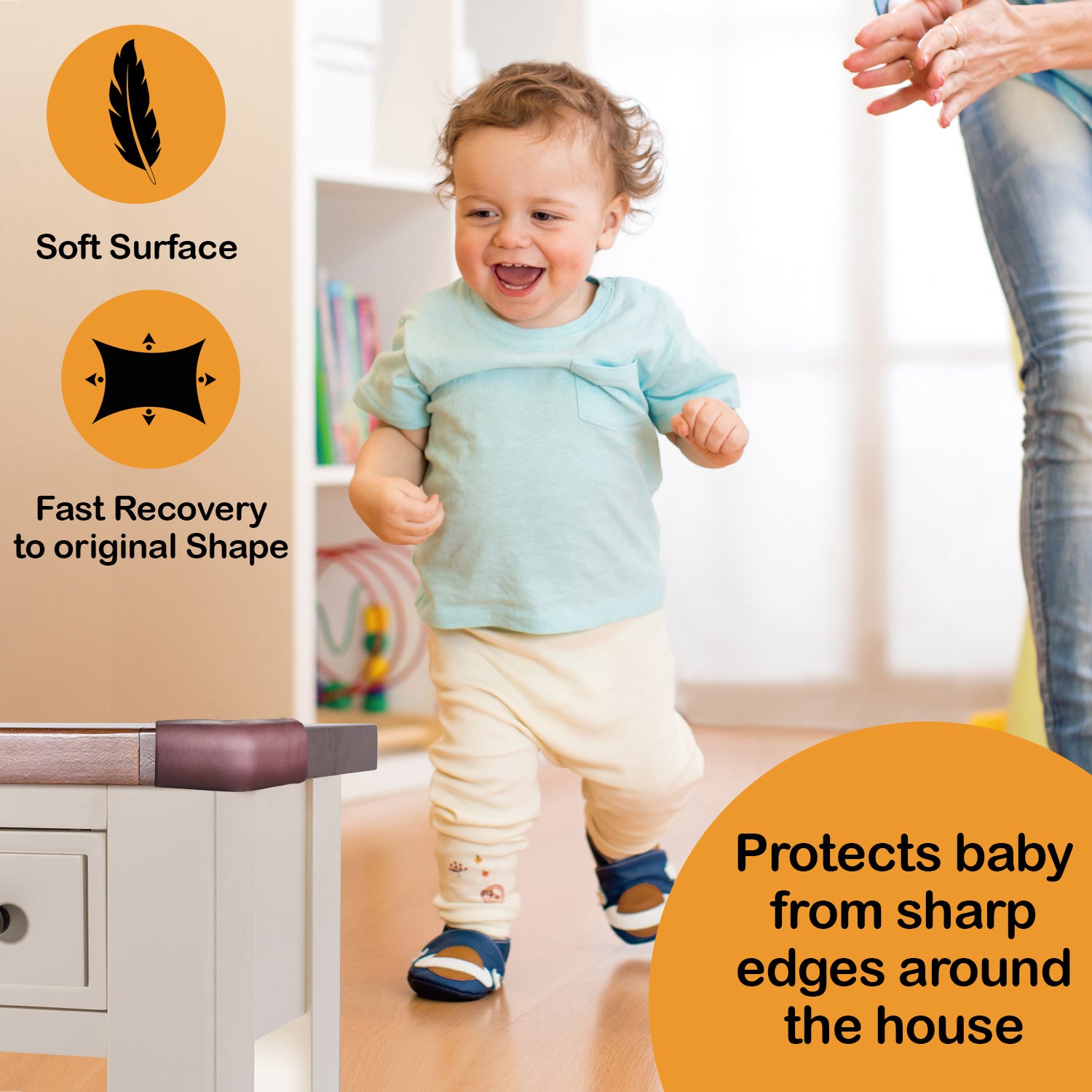 Baby safety hot sale sharp edges