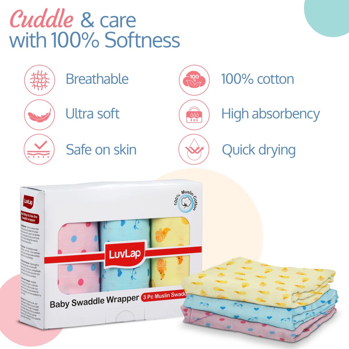 Luvlap swaddle best sale