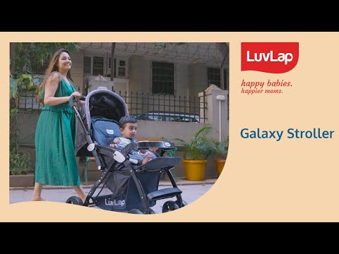 Buy Baby Strollers online at lowest price in India Pram for baby with 5 point safety Lightweight baby stroller for 0 to 3 years Black Luvlap Store